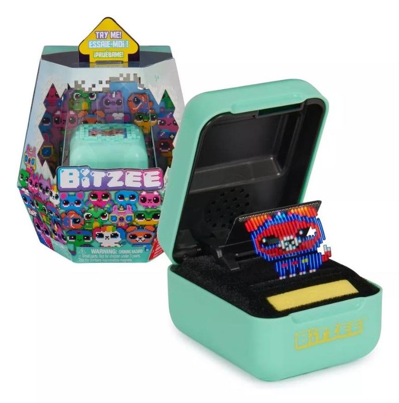Bitzee Pet Virtual Interativo Verde - Sunny 3800B - Bonecos